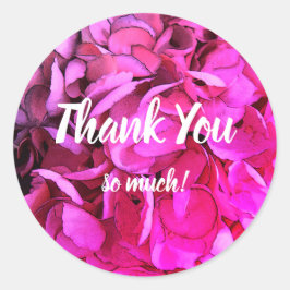 Handgeschriebenes Skript Vielen Dank! Etiketten Runder Aufkleber