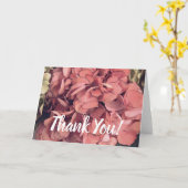 Handgeschriebenes Skript Vielen Dank Ihre Karte Hy (Gelbe Blume)