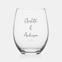 Handgeschriebenes Skript Whimsical White Custom We