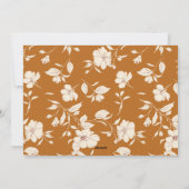 Handgeschriebenes SkriptOverlay Happy Thanksgiving Feiertagskarte (Rückseite)