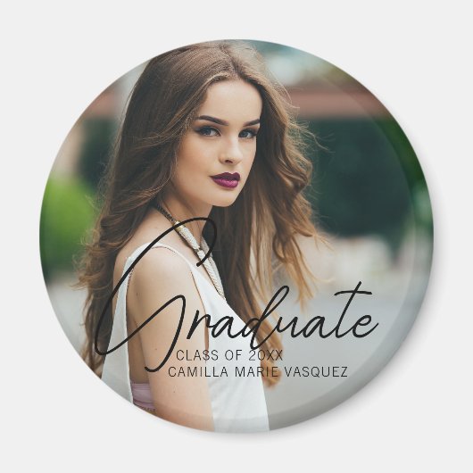 Handgeschriebenes Skriptüberlagerungs-Foto für Chi Magnet (Vorne)