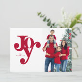 Handgeschriebenes, typografisches Joy-Foto (Stehend Vorderseite)