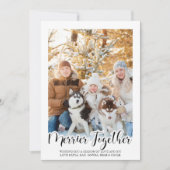 Handgeschriebenes vertikales Foto (Vorderseite)