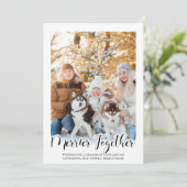 Handgeschriebenes vertikales Foto (Stehend Vorderseite)