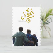 handgeschriebenes Weihnachten (Stehend Vorderseite)