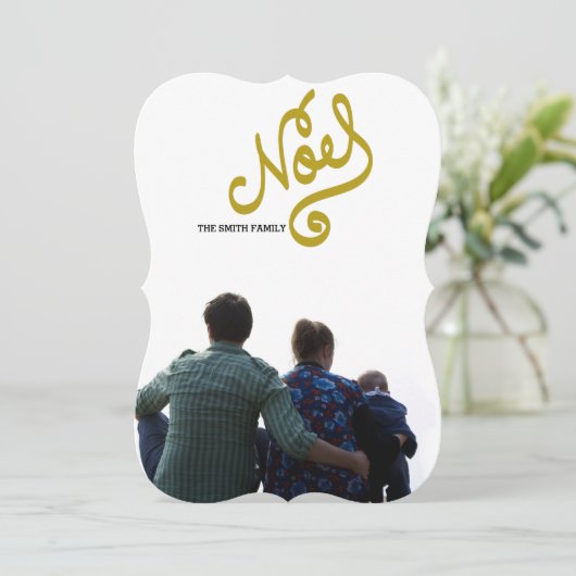 handgeschriebenes Weihnachten (Stehend Vorderseite)