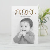 handgeschriebenes WEIHNACHTEN (Stehend Vorderseite)