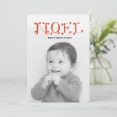 handgeschriebenes WEIHNACHTEN (Stehend Vorderseite)