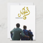 handgeschriebenes Weihnachten (Vorderseite)