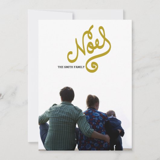 handgeschriebenes Weihnachten (Vorderseite)