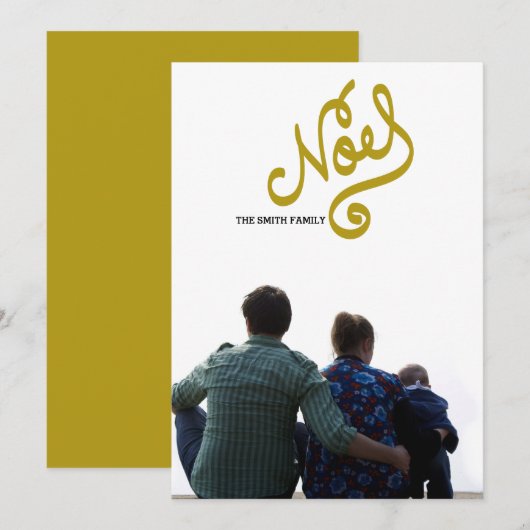 handgeschriebenes Weihnachten (Vorne/Hinten)