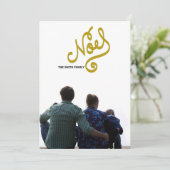 handgeschriebenes Weihnachten (Stehend Vorderseite)