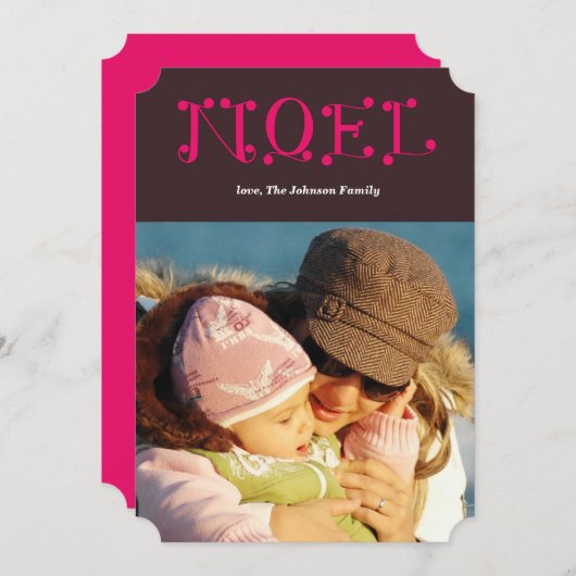 handgeschriebenes WEIHNACHTEN (Vorne/Hinten)