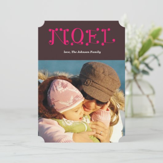 handgeschriebenes WEIHNACHTEN (Stehend Vorderseite)