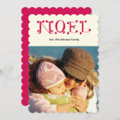 handgeschriebenes WEIHNACHTEN (Vorne/Hinten)