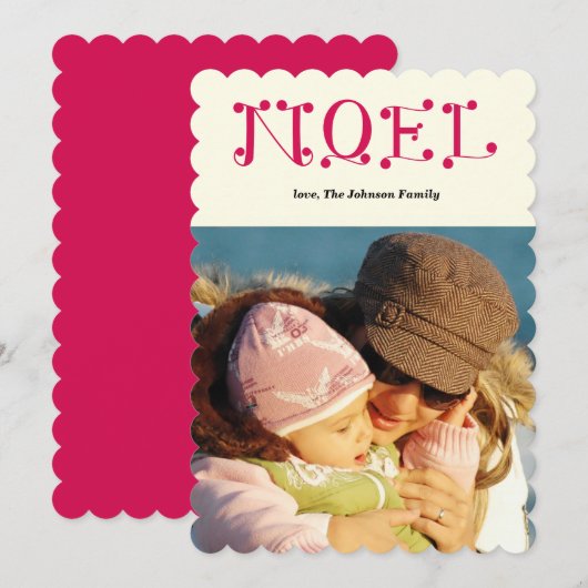 handgeschriebenes WEIHNACHTEN (Vorne/Hinten)