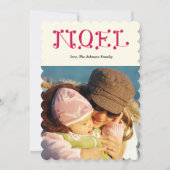 handgeschriebenes WEIHNACHTEN (Vorderseite)