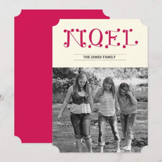 handgeschriebenes WEIHNACHTEN (Vorne/Hinten)