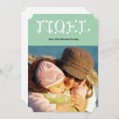 handgeschriebenes WEIHNACHTEN (Vorne/Hinten)