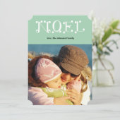 handgeschriebenes WEIHNACHTEN (Stehend Vorderseite)