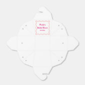 Handgeschriebenes Whimsical Wavy Border Brautparty Geschenkschachtel (Ungefaltet)
