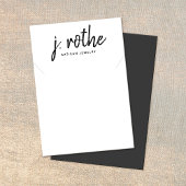 Handgeschriebenes White Necklace Juwelier Display