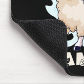 Handgesenge Hand-Gebärdensprache-Hörgeräusch Mousepad (Ecke)