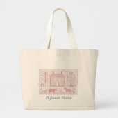 Handgestickte Tasche (Vorne)