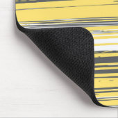 Handgestrichene Linien - gelb Mousepad (Ecke)