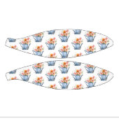 Handgestrichene Wasserfarben Mini Basketball (Panele)