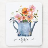 Handgestrichene Wasserfarben Mousepad (Vorne)