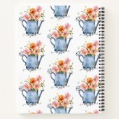 Handgestrichene Wasserfarben Notizblock (Rückseite)