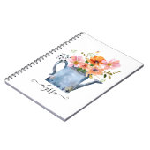 Handgestrichene Wasserfarben Notizblock (Linke Seite)