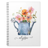 Handgestrichene Wasserfarben Notizblock (Vorderseite)