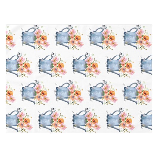 Handgestrichene Wasserfarben Tischdecke (Vorderseite (Horizontal))