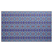 Handgestrichene, zeitgenössische Abstrakte Farbtön Stoff (Yard (91,4 cm))