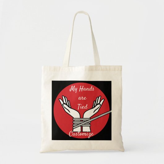 Handgetippte Thunder_Cove Tote Bag Tragetasche (Vorne)