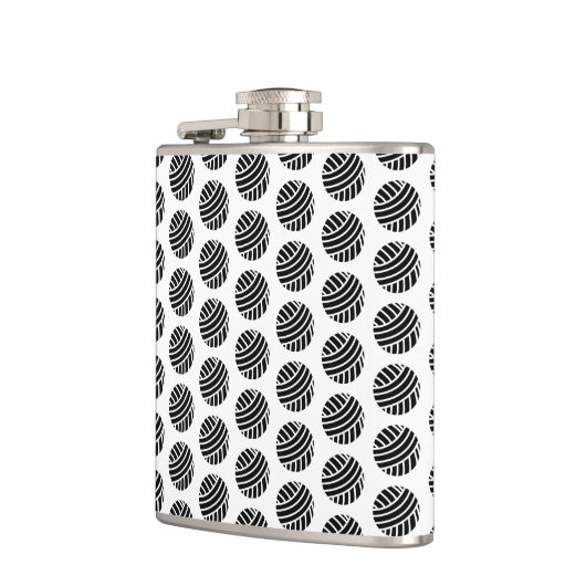 Handgewerbe aus Yarn Flachmann (Links)