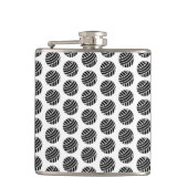 Handgewerbe aus Yarn Flachmann (Vorderseite)