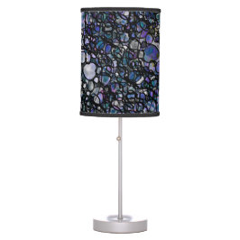 HandGezeichnet Abstrakte Kreise, blau, Lila, schwa