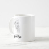 HandGezeichnet - Alles geschieht durch Allahs Will Tasse (Vorderseite Links)