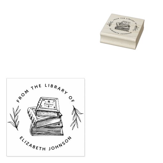 Handgezeichnet Blätter aus der Bibliothek der Gummistempel (Stempel)