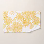 HandGezeichnet Blume Badetuch Set (Handtuch)