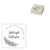 Handgezeichnet Blumenbibliothek des Individuellen  Gummistempel (Stempel)