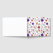 HandGezeichnet Blumenmuster Gästebuch (Voll)