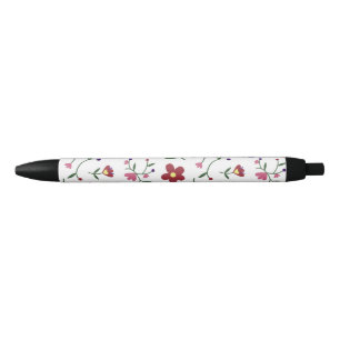HandGezeichnet Blumenmuster Kugelschreiber