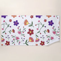 HandGezeichnet Blumenmuster