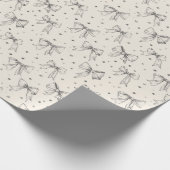 Handgezeichnet Bögen und kleine Sterne Geschenkpapier (Ecke)