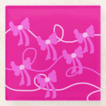 Handgezeichnet Bows Rosa Gelbe Liebhaber