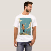 "HandGezeichnet Boy Illustration T - Shirt - Einzi (Vorne ganz)
